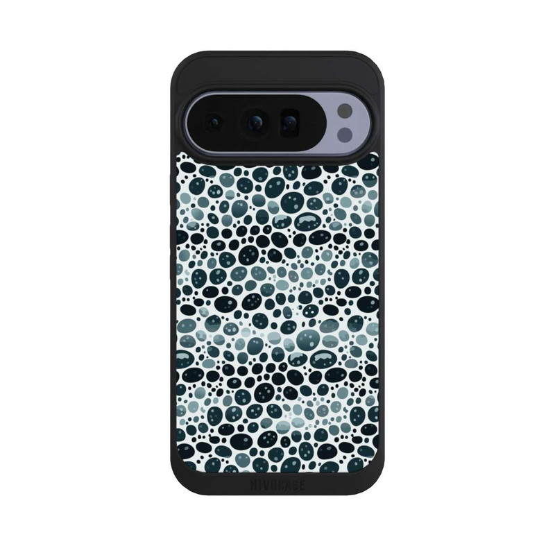 Pixel 10 Pro XL NIVOpure Abstrakt Oval Türkis
