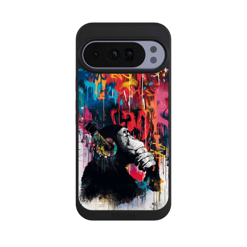 Pixel 10 Pro XL NIVOpure Chimp Blue Streetart
