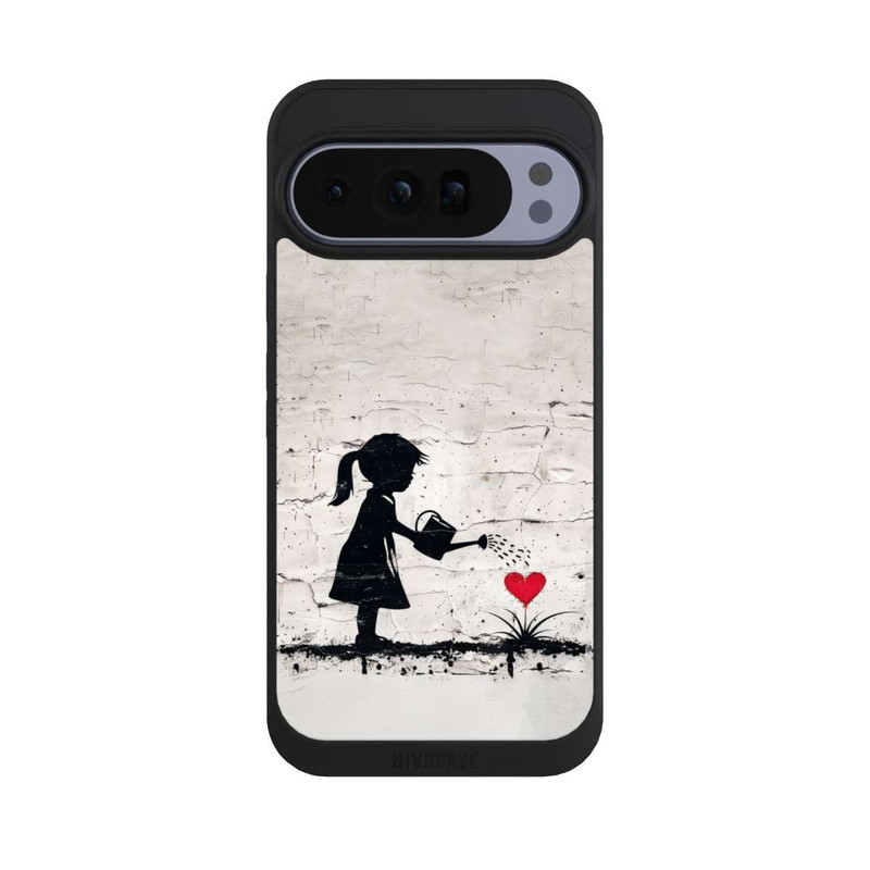 Pixel 10 Pro XL NIVOpure Girl Watering Bunch of Flowers 
