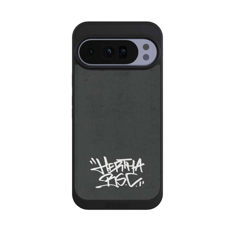 Pixel 10 Pro XL NIVOpure Hertha BSC Graffiti Grau