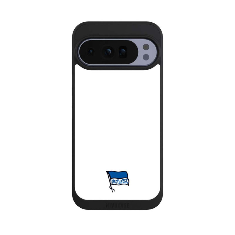 Pixel 10 Pro XL NIVOpure Hertha BSC Logo Weiß
