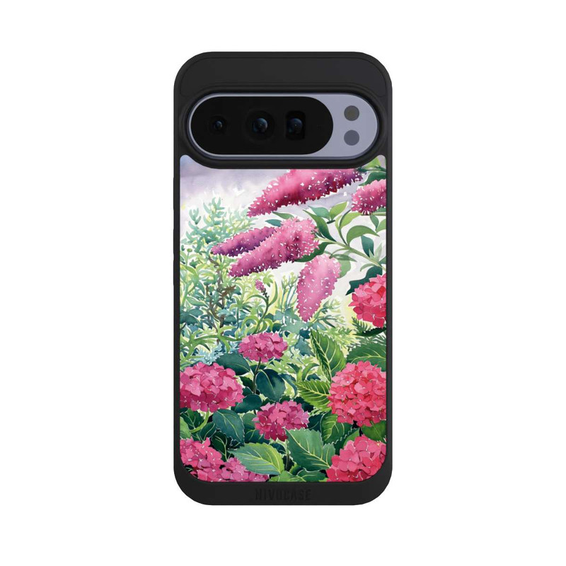 Pixel 10 Pro XL NIVOpure Garden Hydrangeas and Buddleia by Christopher Ryland