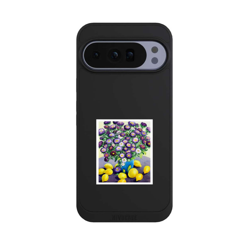 Pixel 10 Pro XL NIVOpure Purple Asters and Lemons by Christopher Ryland