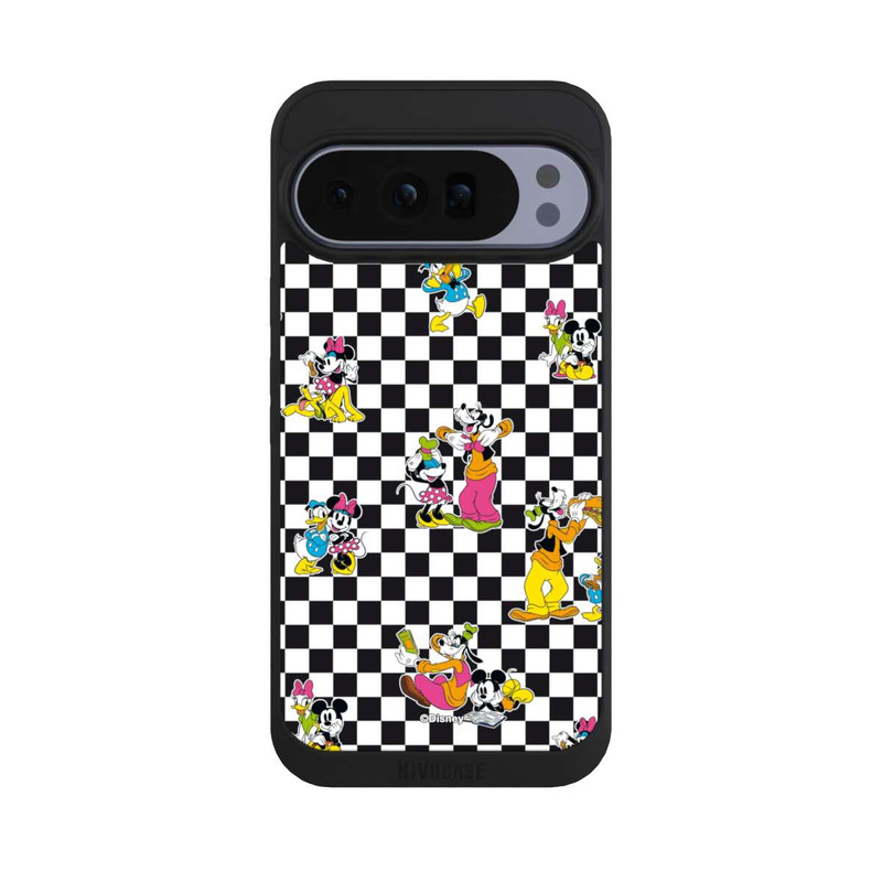Pixel 10 Pro XL NIVOpure Donald and Friends Pattern Black and White