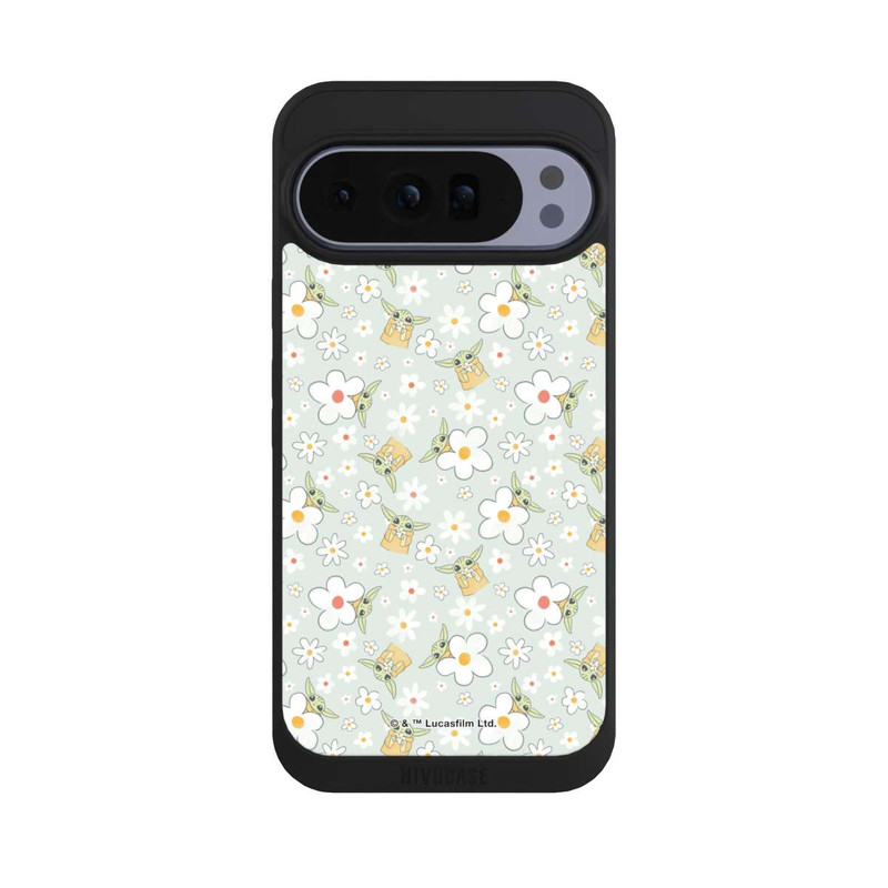 Pixel 10 Pro XL NIVOpure Baby Yoda Blumen Muster