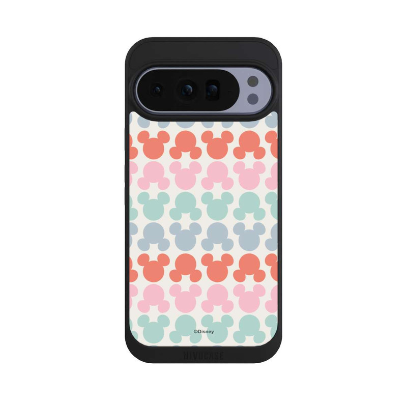 Pixel 10 Pro XL NIVOpure Disney Mickey Icon Pattern Red and Pink