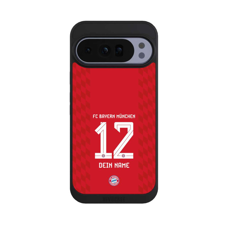 Pixel 10 Pro XL NIVOpure FC Bayern München Trikot Personalisierbar 25-26