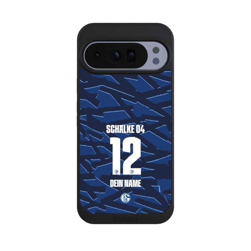 Pixel 10 Pro XL NIVOpure Schalke 04 Trikot Personalisierbar 25-26