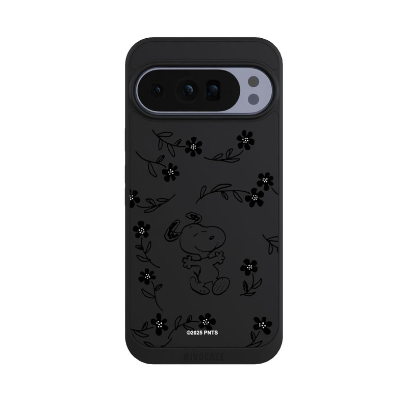 Pixel 10 Pro XL NIVOpure Snoopy und Flowers Transparent
