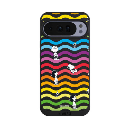 Google Pixel 10 Pro XL NIVOpure Snoopy Pattern Rainbow Transparent