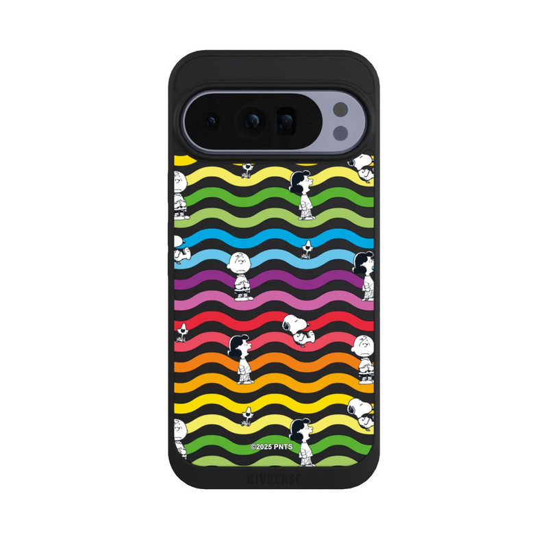 Pixel 10 Pro XL NIVOpure Snoopy Pattern Rainbow Transparent