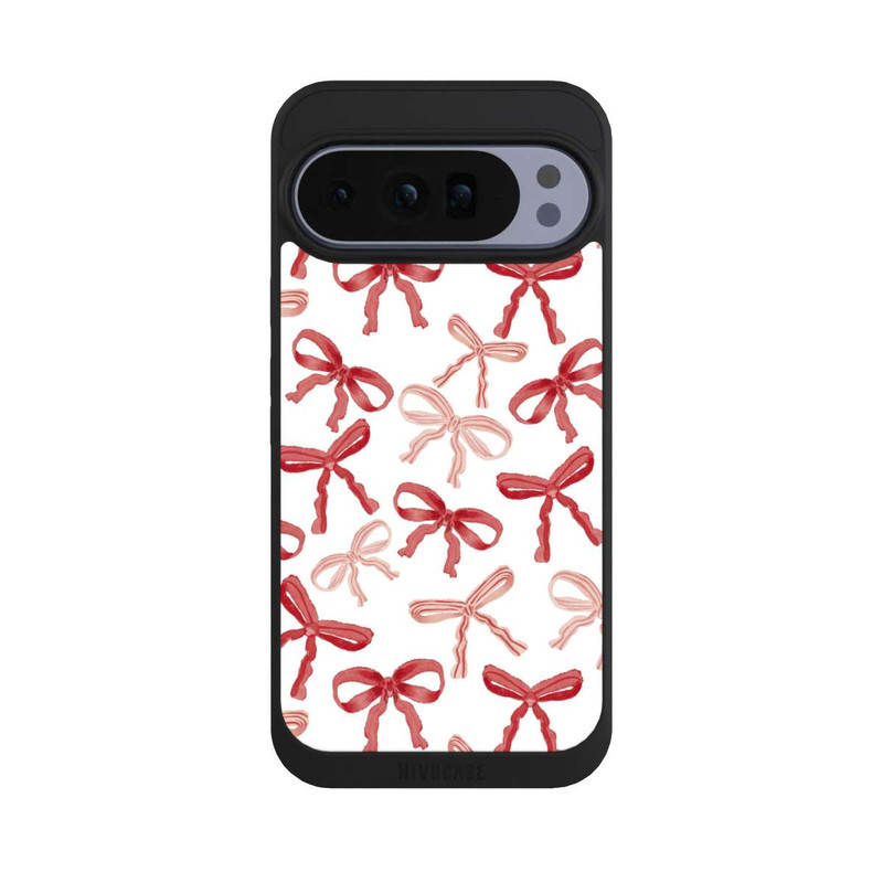 Pixel 10 Pro XL NIVOpure Rote Schleifen Muster