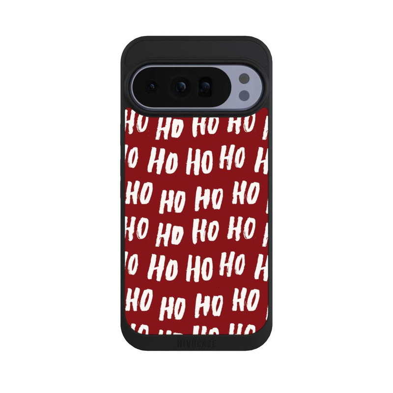 Pixel 10 Pro XL NIVOpure Ho Ho Ho Weihnachten Rotes Muster
