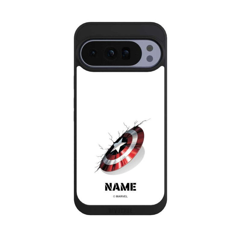 Pixel 10 Pro XL NIVOpure Captain America Shield Personalisierbar