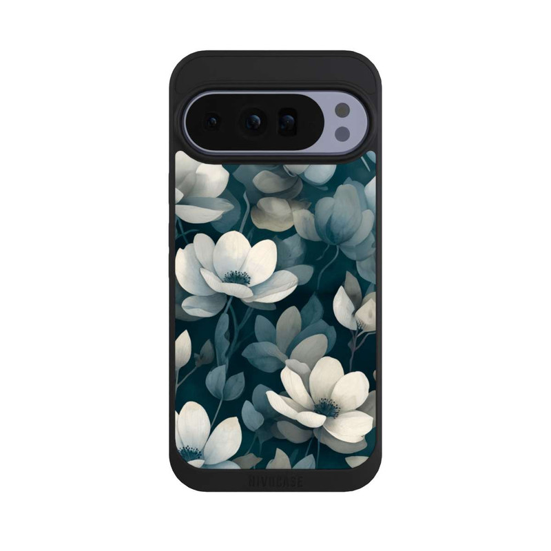 Pixel 10 Pro XL NIVOpure Petrolfarbene Negativblumen mit KI