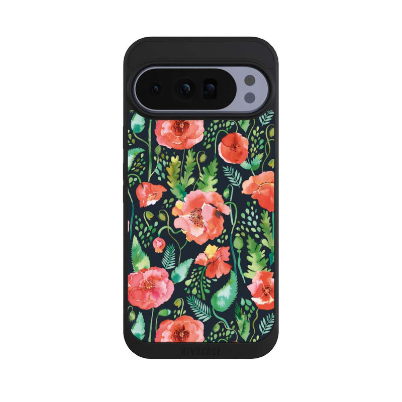 Pixel 10 Pro XL NIVOpure Mohnblumen Dunkle Wildnis