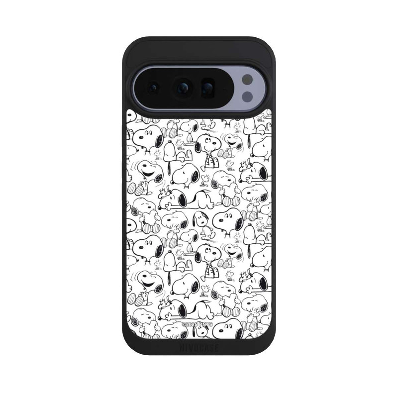 Pixel 10 Pro XL NIVOpure Classic Snoopy Pattern White