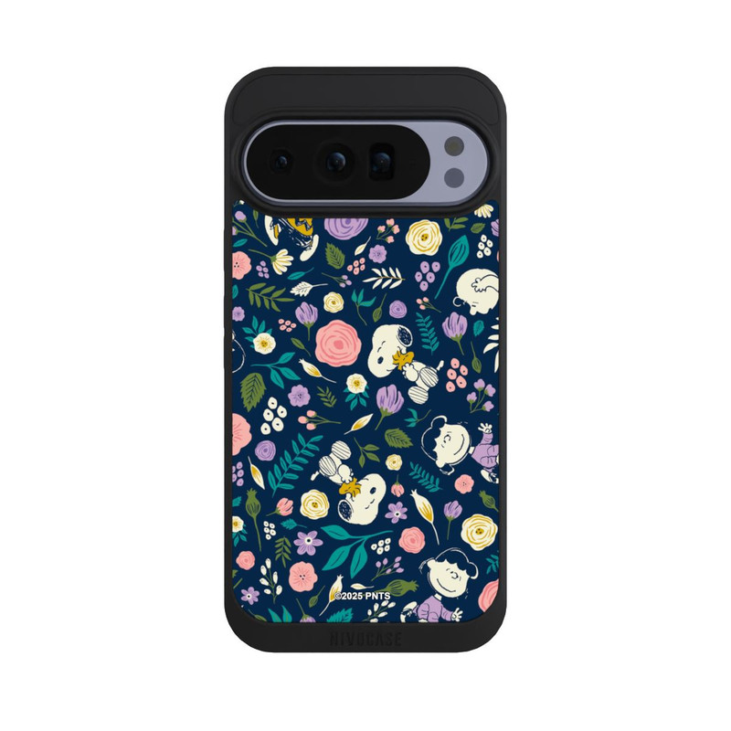 Pixel 10 Pro XL NIVOpure Peanuts Dark Flower Pattern
