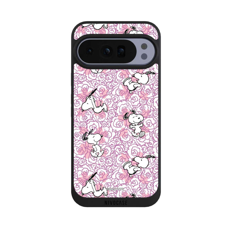 Pixel 10 Pro XL NIVOpure Peanuts Pink Roses Pattern