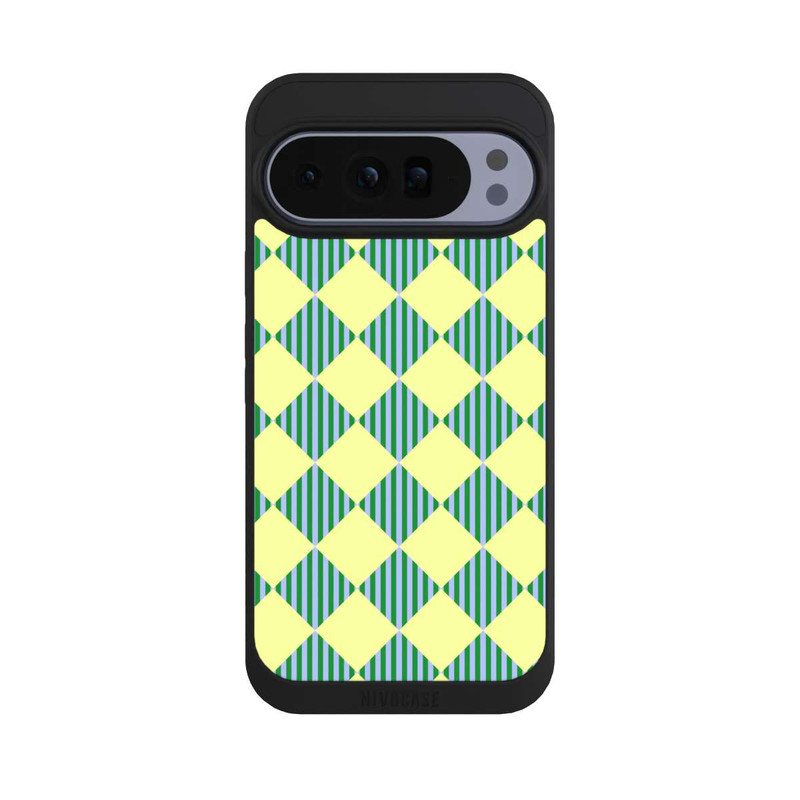 Pixel 10 Pro XL NIVOpure Rauten Muster Gelb