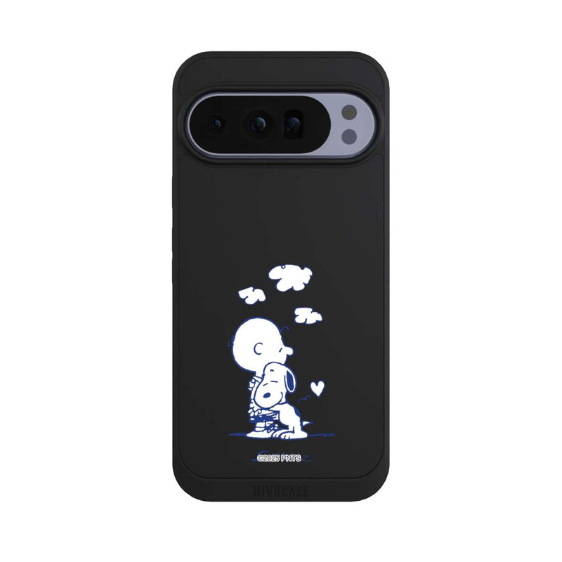 Pixel 10 Pro XL NIVOpure Peanuts Charlie Brown Snoopy Hug Transparent