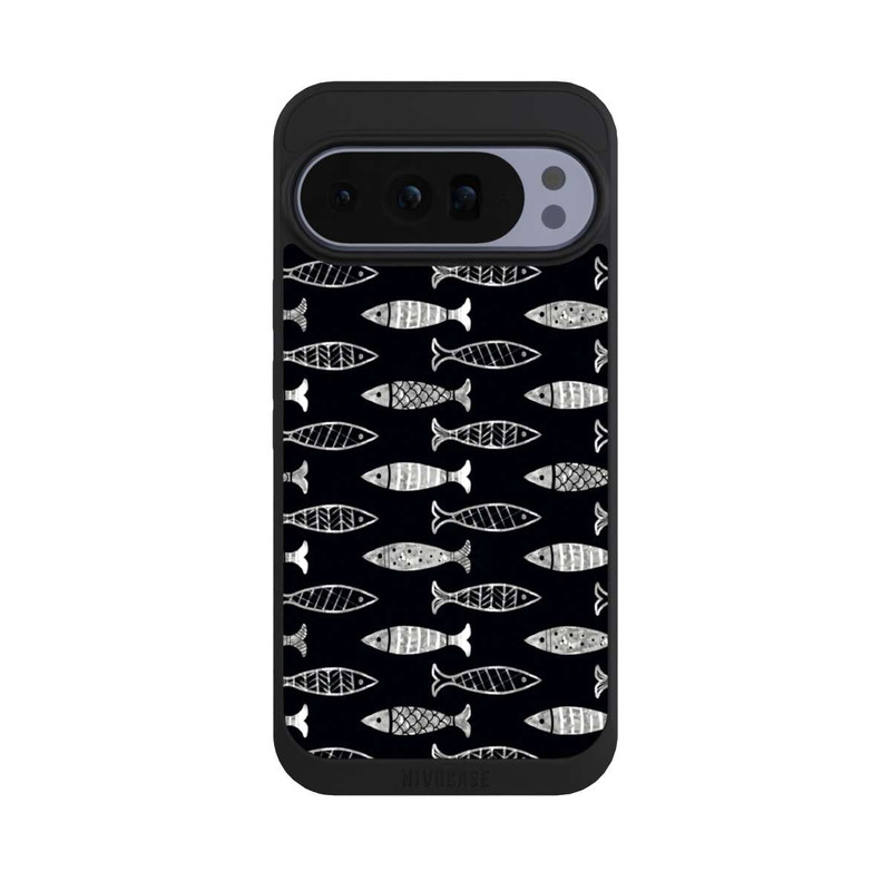 Pixel 10 Pro XL NIVOpure Black Fishy Theme