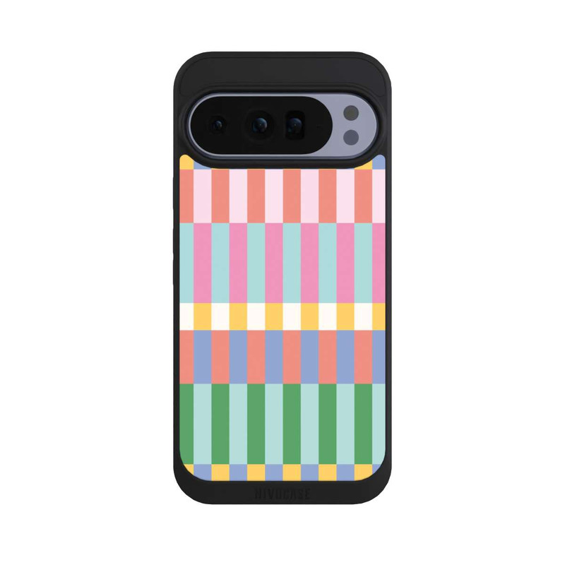 Pixel 10 Pro XL NIVOpure Checked Theme Pastel
