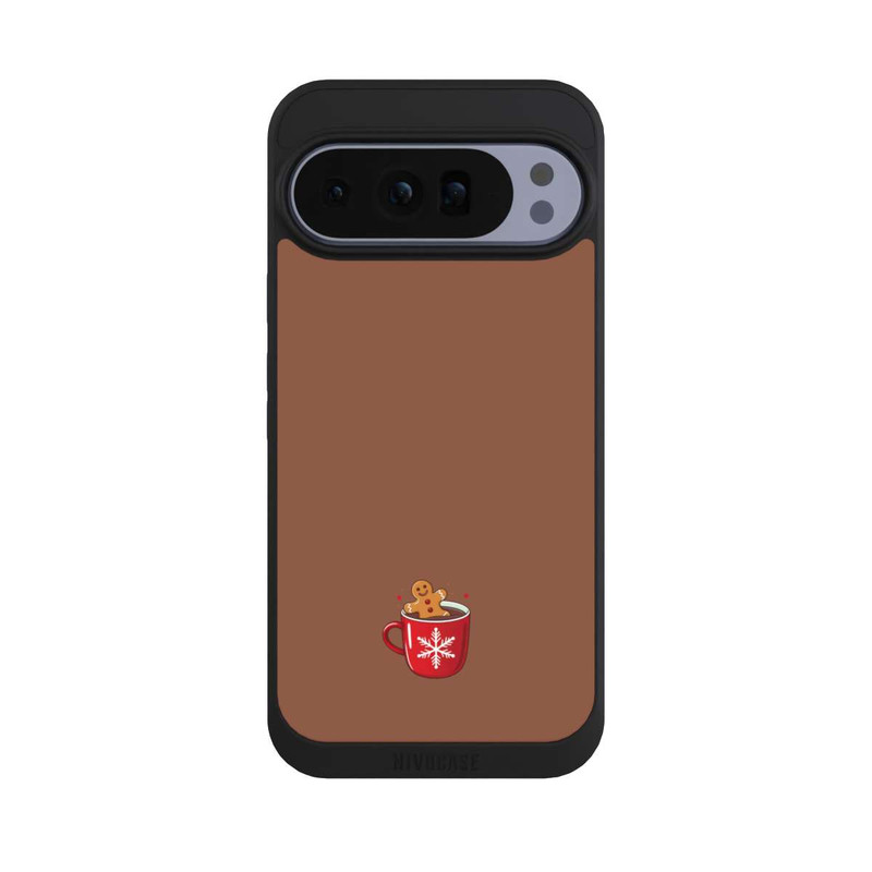 Pixel 10 Pro XL NIVOpure Bonhomme en Pain d'Épices Noël