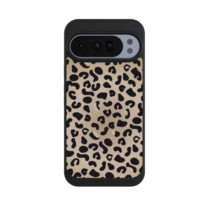 Pixel 10 Pro XL NIVOpure Motif guépard marron clair
