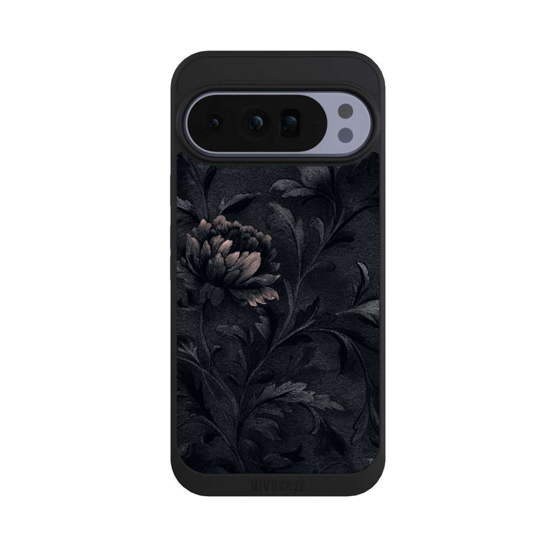 Pixel 10 Pro XL NIVOpure Dunkles Blumenmuster Vintage