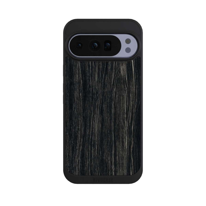Pixel 10 Pro XL NIVOpure Dunkle Holzstruktur