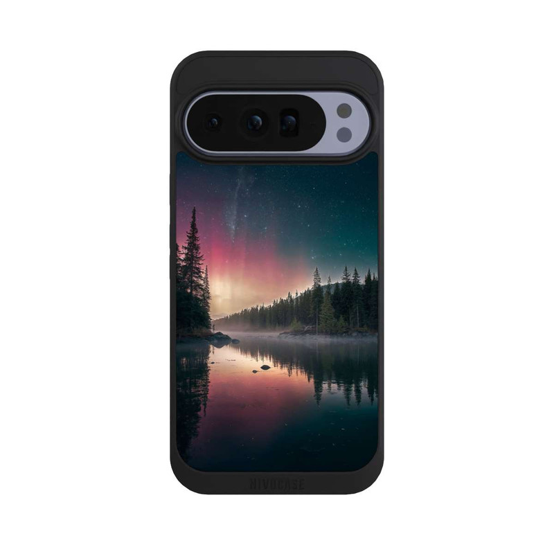 Pixel 10 Pro XL NIVOpure Aurores Boréales Silencieuses avec IA