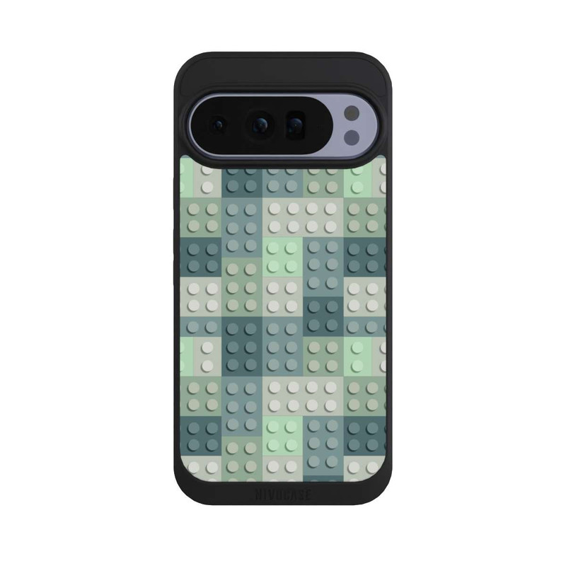 Pixel 10 Pro XL NIVOpure Grünes Blockmuster
