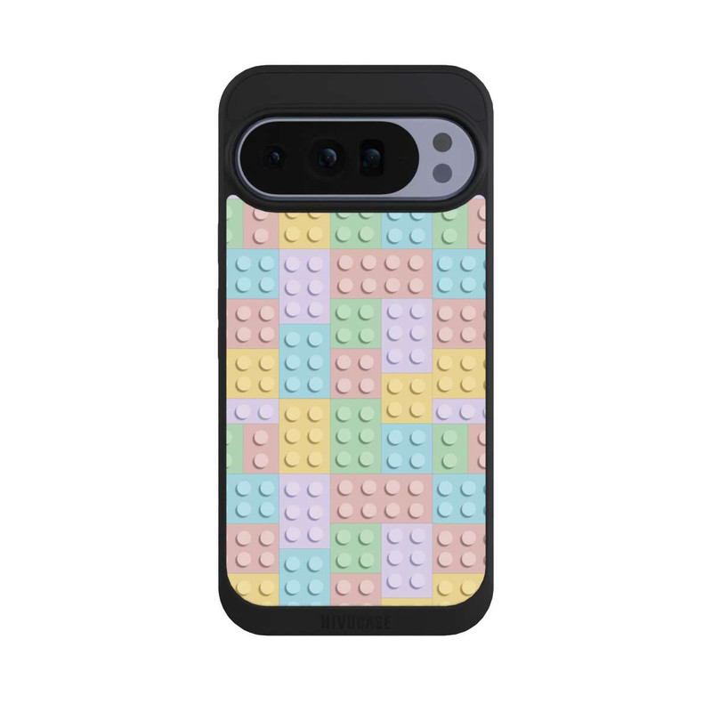 Pixel 10 Pro XL NIVOpure Buntes Blockmuster