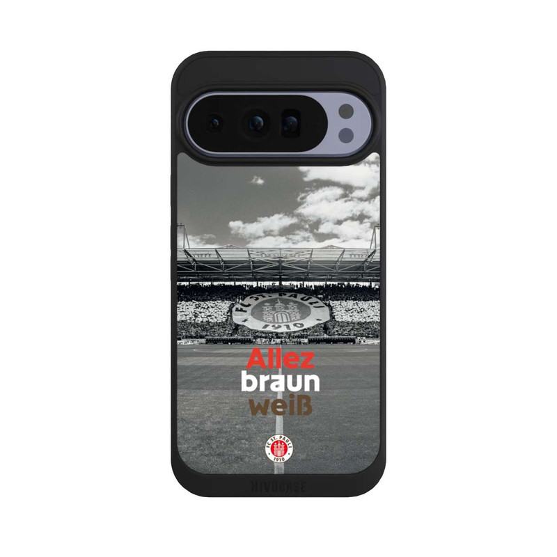 Pixel 10 Pro XL NIVOpure FC St. Pauli Allez braun weiss