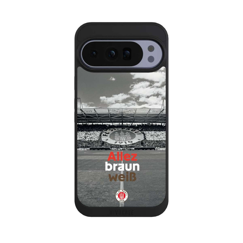 Pixel 10 Pro XL NIVOpure FC St. Pauli Allez braun weiss