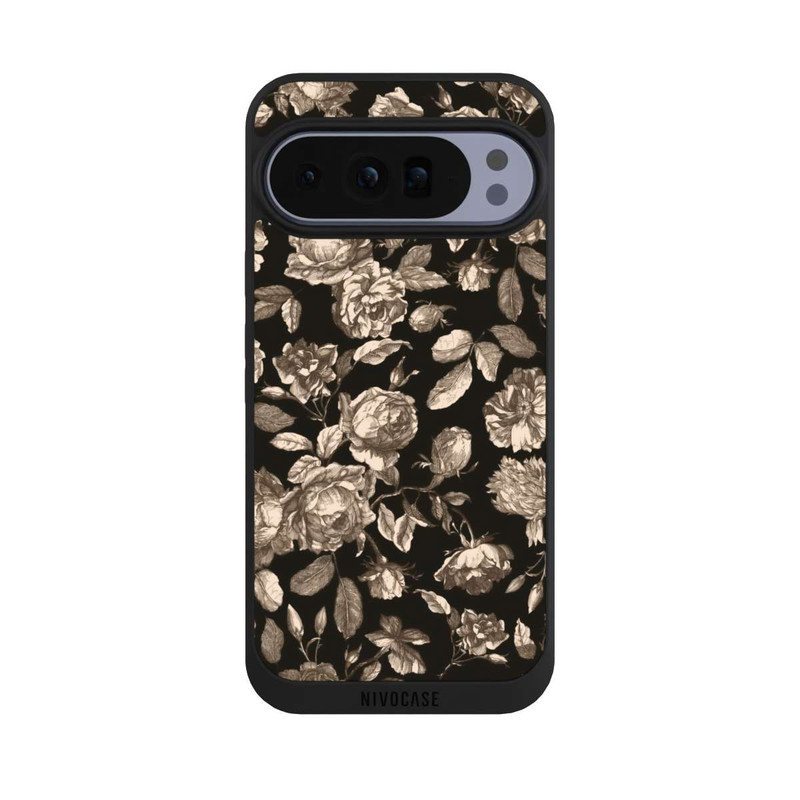 Pixel 10 Pro XL NIVOpure Leinwand dunkle Blumen