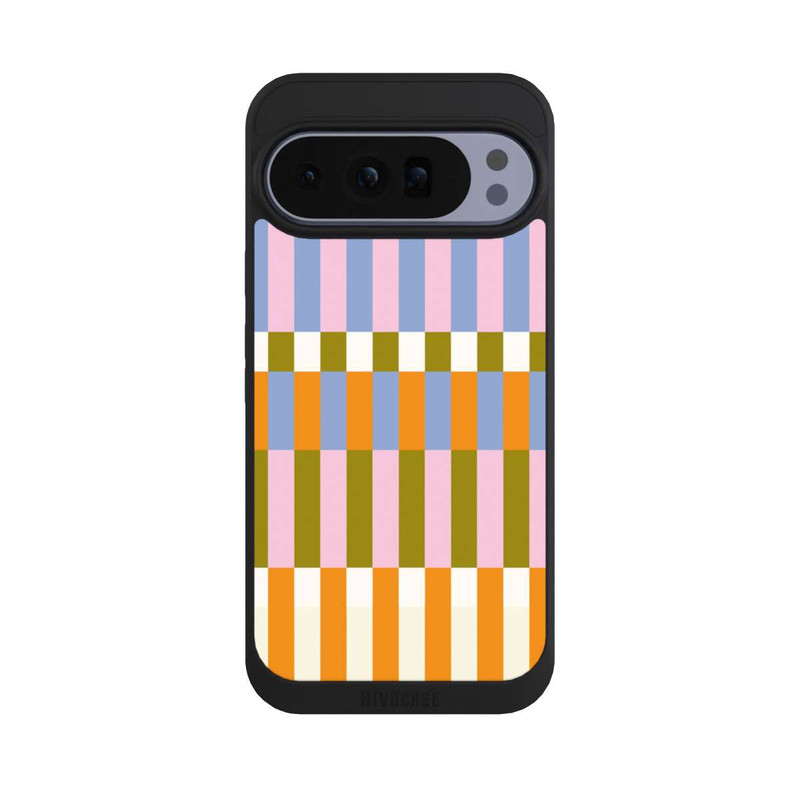 Pixel 10 Pro XL NIVOpure Thème à Carreaux Colorés et Audacieux