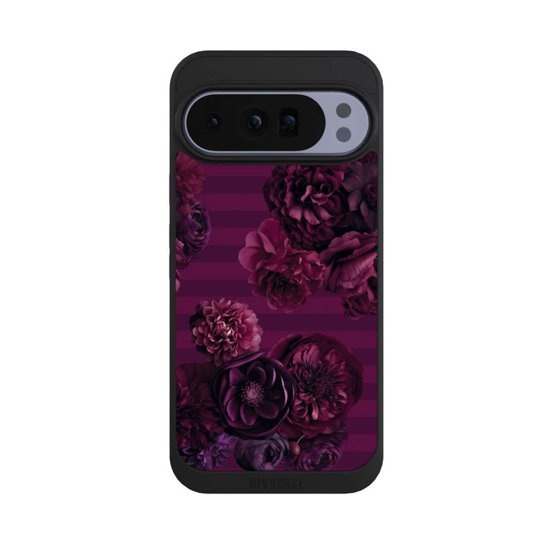 Pixel 10 Pro XL NIVOpure Majestic Baroque Blossom Dream Burgundy Pink with AI