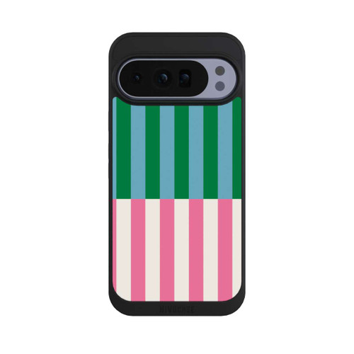 Google Pixel 10 Pro XL NIVOpure Motif Rayé Vert Rose