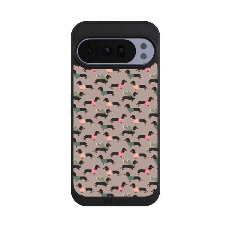 Pixel 10 Pro XL NIVOpure Dackel Muster Winter
