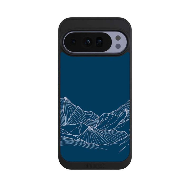 Pixel 10 Pro XL NIVOpure Konturlinien des Blue Mountain