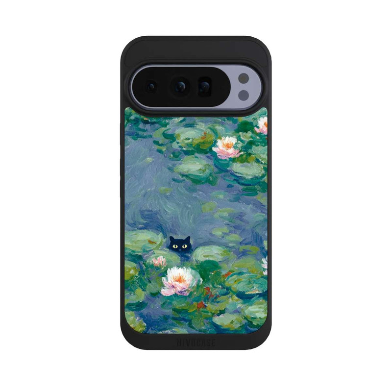 Pixel 10 Pro XL NIVOpure Cat in the Pond Monet Painting