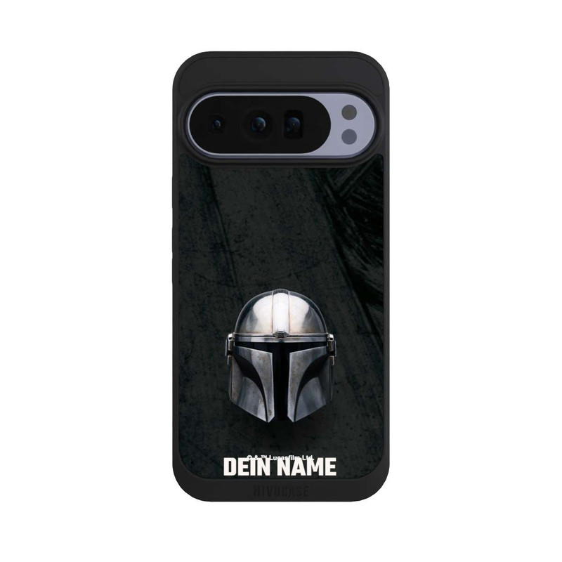 Pixel 10 Pro XL NIVOpure Star Wars Mandalorian Black Helmet personnalisable