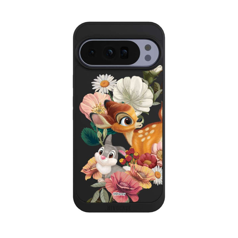 Pixel 10 Pro XL NIVOpure Bambi and Thumper Flowers Transparent