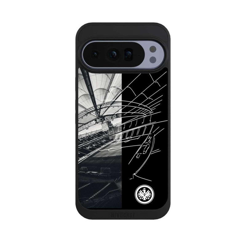 Pixel 10 Pro XL NIVOpure Eintracht Frankfurt Stadion Fotoskizze