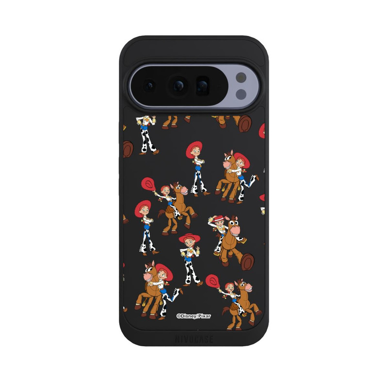 Pixel 10 Pro XL NIVOpure Toy Story 5 Jessie Cowboy Pattern Transparent
