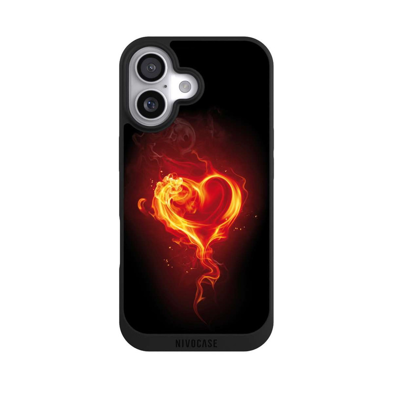 iPhone 17 NIVOpure Flammenherz