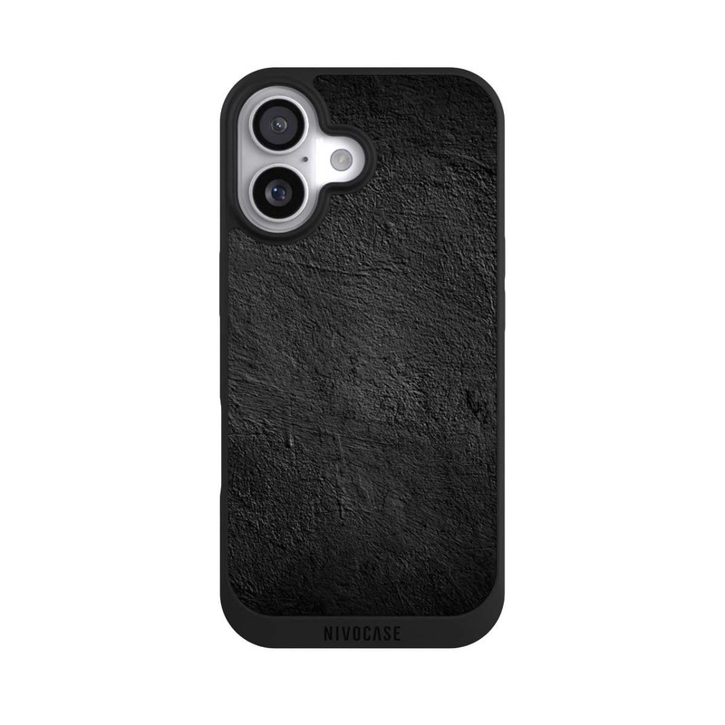 iPhone 17 NIVOpure Mur en Béton Noir