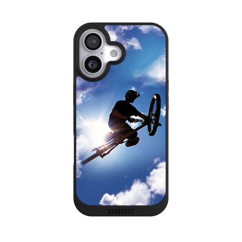 iPhone 17 NIVOpure Flying so High with my Bike in the Sky